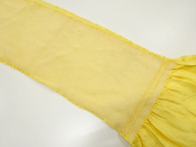 JAPANESE KIMONO / OBIAGE FOR FURISODE / SILK / SHIBORI